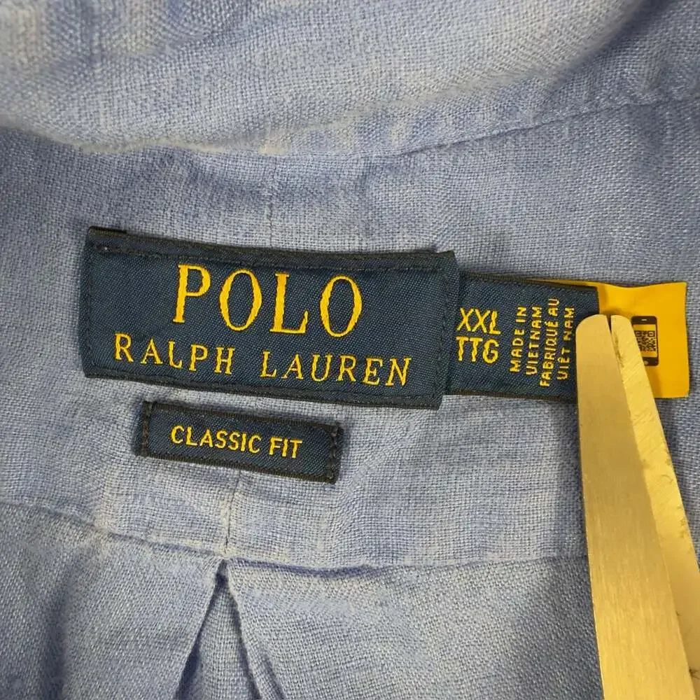 Polo Ralph Lauren Classic Fit Short Sleeve Linen Shirt